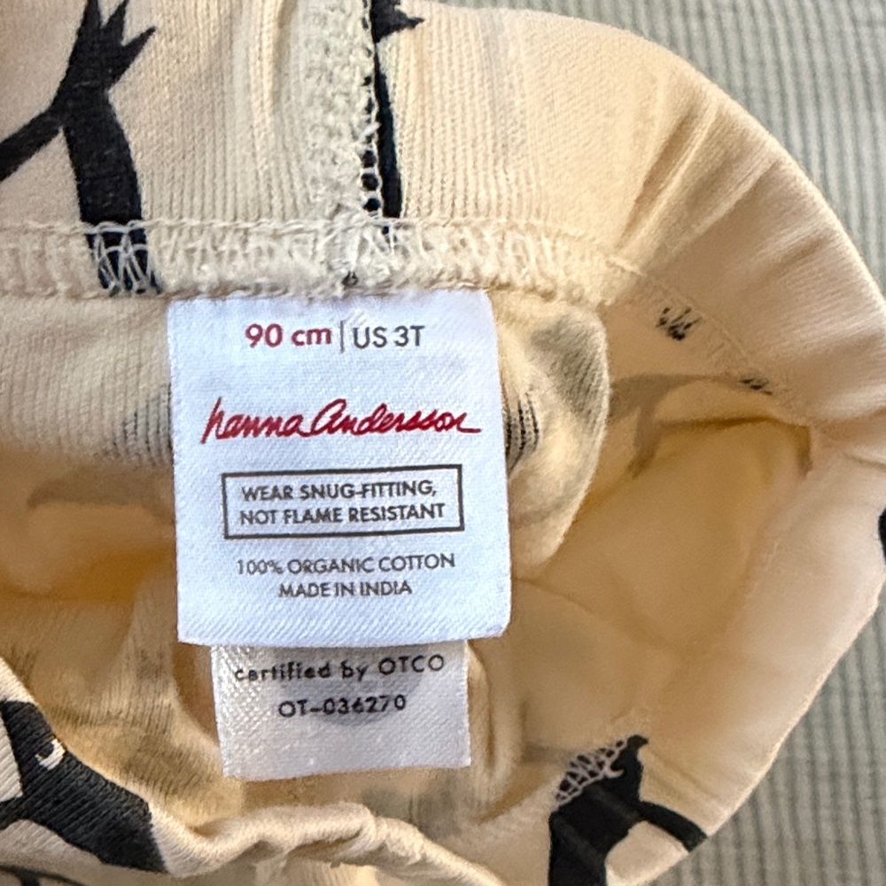 Hanna Andersson Long-john pajama pants - Picture 4 of 6